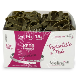 Feeling ok tagliatelle a nido spinaci 200 g