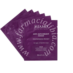 Miamo longevity plus anti glycoxidant masque box 6 pezzi