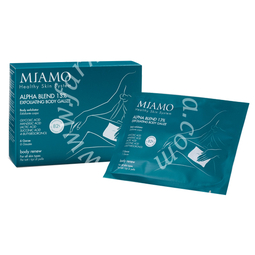 Miamo body renew alpha blend 13% exfoliating body gauze box 6 pezzi
