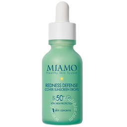 Miamo new formula miamo skin concerns redness defense cover sunscreen drops nude 30 ml
