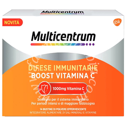 Multicentrum difese immunitarie boost vitamina c 28 bustine