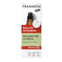 Pranarom roll on cepharom head tension aromalgic 5 ml