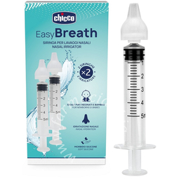 Siringa nasale lavaggi easy breath chicco 2 pezzi