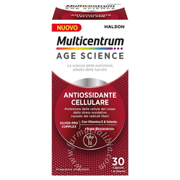 Multicentrum age science antiossidante cellulare 30 capsule