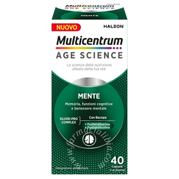 Multicentrum age science mente 40 capsule