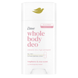 Dove whole body deo raspberry & rosa stick 75 ml