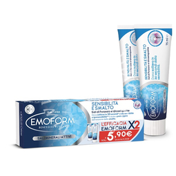 Emoform sensibilita' e smalto 75 ml bipack