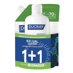 Kelual squanorm kit forfora grassa 400 ml 1+1 ricarica in omaggio