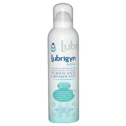 Lubrigyn activa mousse-gel detergente 150 ml