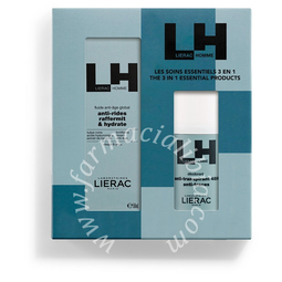 Lierac coffret lierac homme fluido anti-eta' 50 ml + deodorante 50 ml