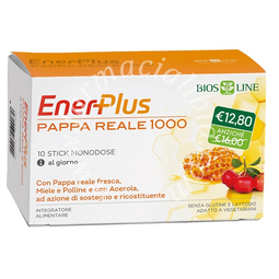 Enerplus pappa reale 1000 10 stick monodose da 10 ml