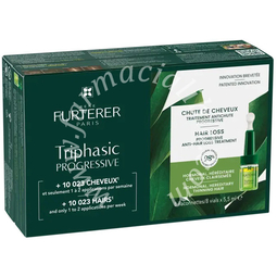Triphasic progressive gentech trattamento anticaduta longevita' e densita' 8 fiale da 5,5 ml
