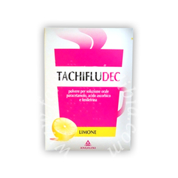 Tachifludec polvere per soluzione orale gusto limone  tachifludec polvere per soluzione orale gusto limone e miele  paracetamolo, acido ascorbico, fenilefrina cloridrato 10 bustine gusto limone