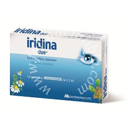 Iridina due 0,05% collirio, soluzione 10 contenitori monodose da 0,5 ml