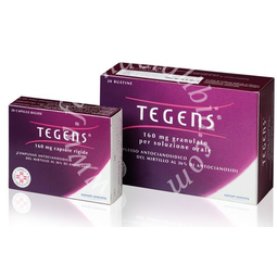Tegens 160 mg capsule rigide  complesso antocianosidico del mirtillo 20 capsule