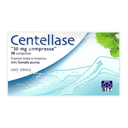 Centellase 30 mg compresse  frazione totale triterpenica della centella asiatica 30 compresse