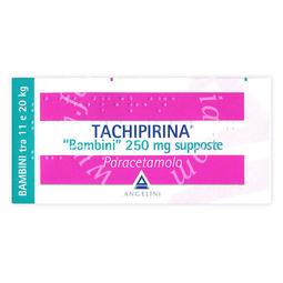 Tachipirina bambini 250 mg supposte  tachipirina bambini 500 mg supposte  paracetamolo 10 supposte