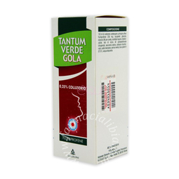Tantum verde gola 250mg/100ml collutorio  flurbiprofene 250 mg/100  flacone da 160 ml