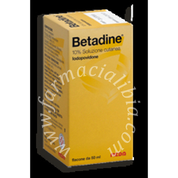 Betadine 10% soluzione cutanea 1 flacone 50 ml
