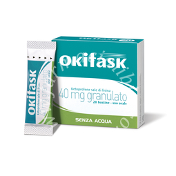 Okitask 40 mg granulato  ketoprofene sale di lisina 20 bustine