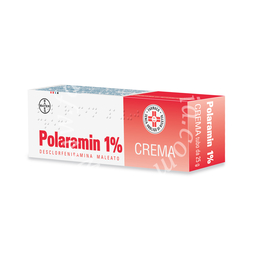 Polaramin 1% crema  desclorfeniramina maleato tubo 25 g