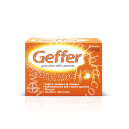 Geffer granulato effervescente 24 bustine da 5 g