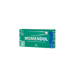 Momendol 220 mg compresse rivestite con film  naprossene sodico rivestitecon film 12 compresse rivestite