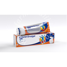 Voltaren emulgel 2% gel  diclofenac dietilammonio tubo da 100g in ldpe/al/miscela di lldpe-hdpe additivo antibloccaggio masterbatch