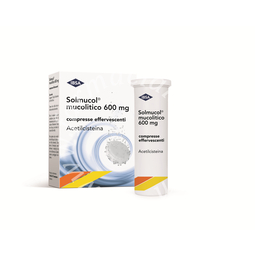 Solmucol mucolitico 600 mg compresse effervescenti  acetilcisteina compressa effervescente, 30 compresse in tubo pp (2x15)