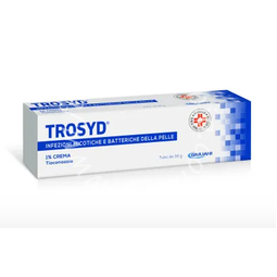 Trosyd 1% crema  trosyd 1% polvere cutanea  trosyd 1% emulsione cutanea  tioconazolo tubo 30 g