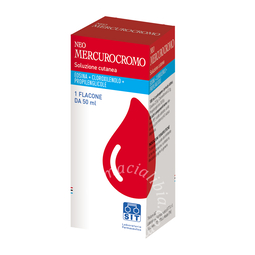Neomercurocromo soluzione cutanea eosina/cloroxilenolo/propilenglicole 1 flacone 50 ml