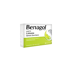 Benagol 1,2 mg + 0,6 mg pastiglie gusto ginger e spezie  benagol 1,2 mg + 0,6 mg pastiglie gusto miele e limone  benagol 1,2 mg + 0,6 mg pastiglie gusto menta fredda  benagol 1,2 mg + 0,6 mg pastiglie gusto limone senza zucchero  benagol 1,2 mg + 0,