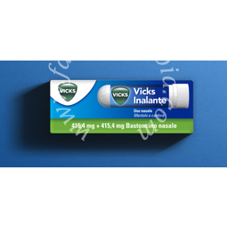 Vicks inalante  415,4 mg/1g + 415,4 mg/1g bastoncino nasalementolo/canfora 415,4mg+415,4mg  1 tubo