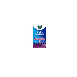 Vicks medinait 0,5 mg/ml + 0,25 mg/ml + 20 mg/ml sciroppo  destrometorfano bromidrato, dossilamina succinato, paracetamolo flacone in vetro da 90 ml con bicchiere dosatore