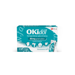 Okidol mg granulato rivestito in bustina 10 bustine in pe/al/pet