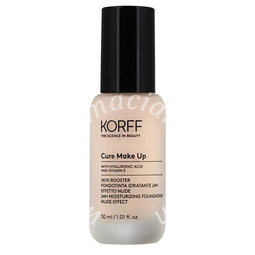 Korff skin booster fondotinta idratante 24h effetto nude 02
