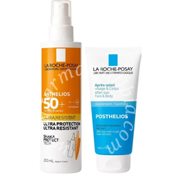 Anthelios spray shaka 200 ml + doposole 75 ml