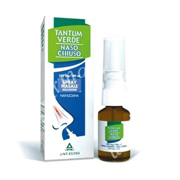 Tantum verde naso chiuso 1 mg/ml spray nasale, soluzione  nafazolina soluzione 1 flacone in vetro da 15 ml