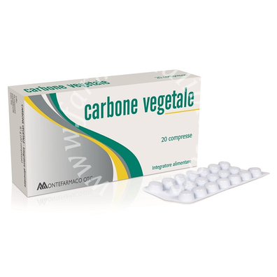 Carbone vegetale 20 compresse