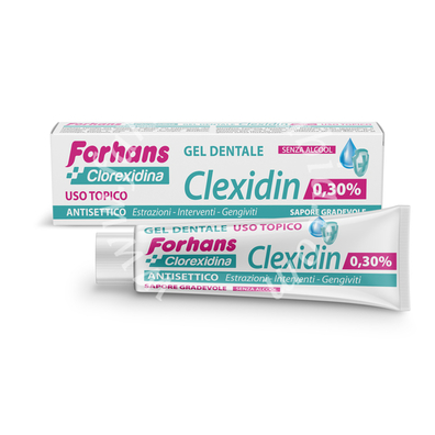 Forhans clexidin collutorio in gel alla clorexidina 0,30% 30