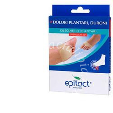Cuscinetto plantare per dolori plantari e duroni in gel di silicone epithelium 26 epitact taglia medium