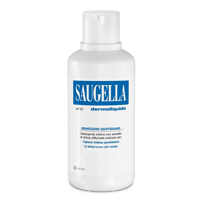 Saugella dermoliquido ph 3,5 detergente intimo benessere quotidiano 500 ml