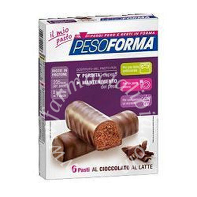 Pesoforma barretta cioccolato latte 12 x 31 g