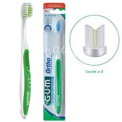 Gum ortho spazzolino ortodontico