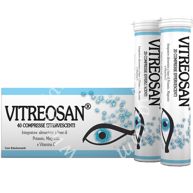 Vitreosan arancia vitamina c 40 compresse effervescenti