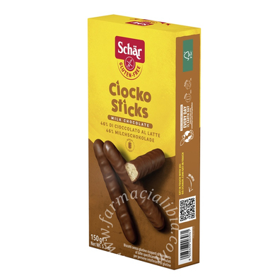 Schar ciocko stick ricoperti di cioccolato al latte 150 g