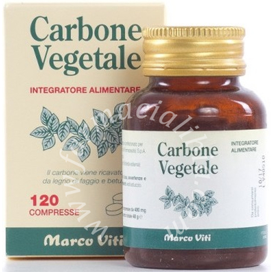 Carbone vegetale 120 compresse