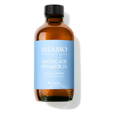 Miamo mini-size miamo acnever salicylic acid exfoliator 2% 20 ml