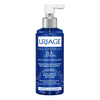 Uriage d.s. hair lozione spray per cuoio capelluto antiforfora 100 ml