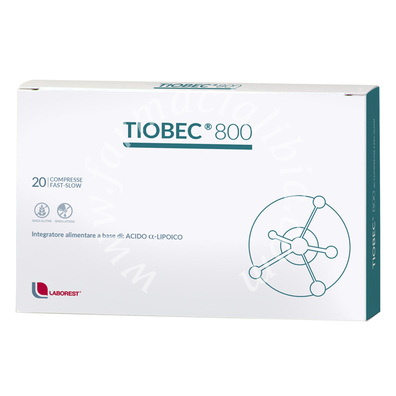 Tiobec 800 20 compresse fast-slow 36 g